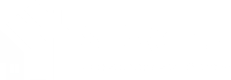 logo SERGEL blanco